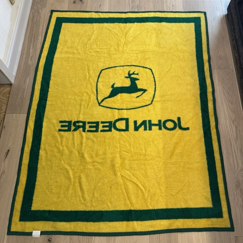 Biederlack John Deere Tractors Blanket 73